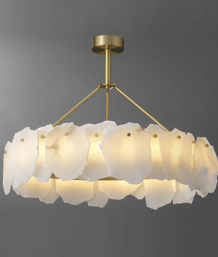 Burton Alabaster Chandelier