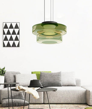 Nordic postmodern creative glass pendant light