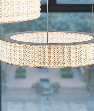 Celeste Halo Chandelier
