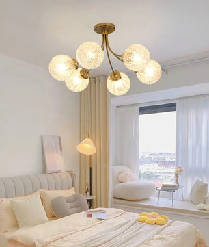 Retro Glass Ceiling Lamp