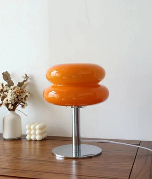 Bauhaus Lollipop Ripple Glass Table Lamp S27