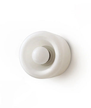 Round Glass Wall Lamp