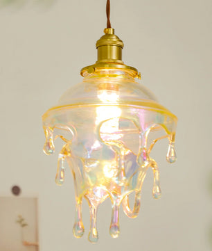 Water Droplets Resin Pendant Lamp