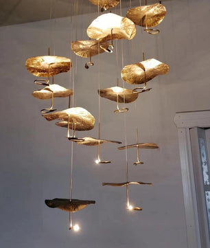 Lotus Leaf Chandelier