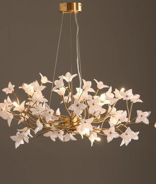 Veitchii Flower Chandelier