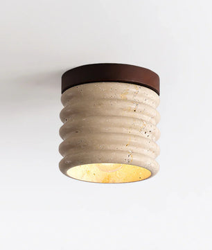 Vaarnii Travertine Ceiling Lamp