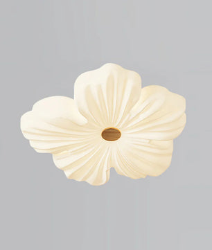 Cream Flower Ceiling Lamp