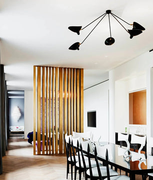 Serge Mouille Ceiling Lamp B