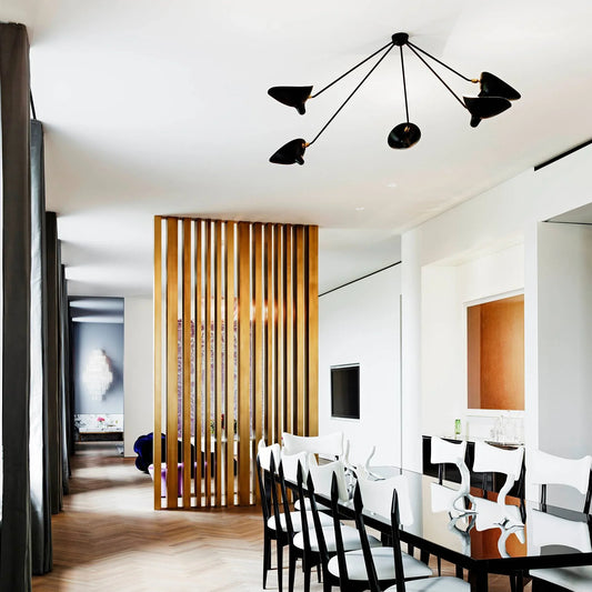 Serge Mouille Ceiling Lamp B