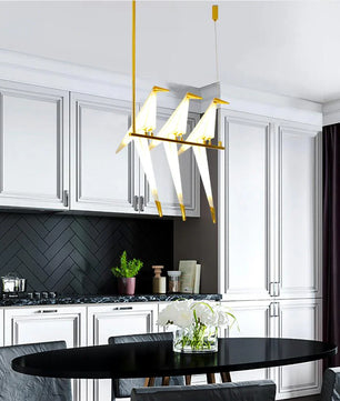 Perching Bird Chandelier