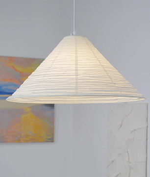 Cone Washi Pendant Light