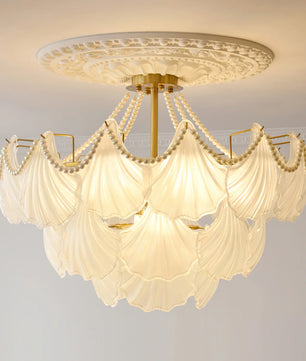 Scallop Shell Chandelier