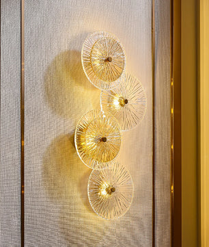 Lotus Leaves Wall Lamp