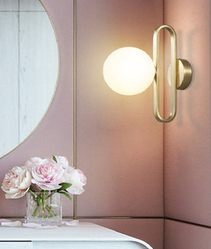 ENGILLA Oval Ring Wall Lamp