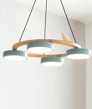 Sienna Bird Round Chandelier