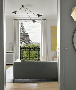 Serge Mouille Ceiling Lamp B