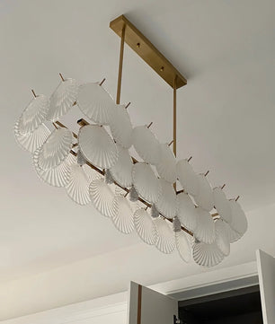 Shell Glass Chandelier