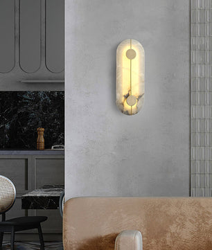 Artistic Alabaster Wall Lamp