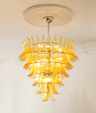Murano Petal Chandelier