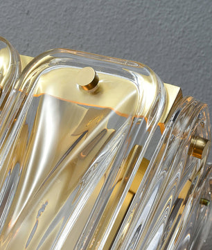 Triangular Glass Wall Light