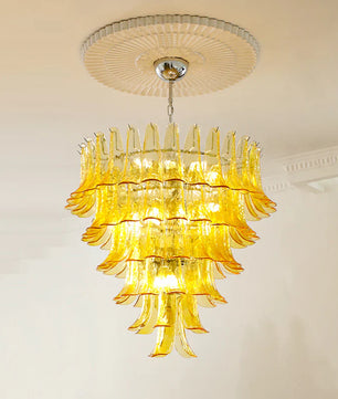 Murano Petal Chandelier