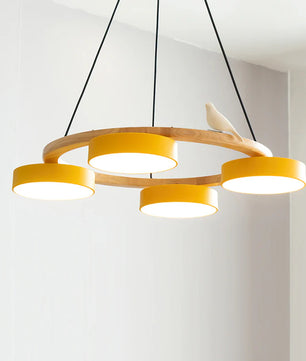 Sienna Bird Round Chandelier