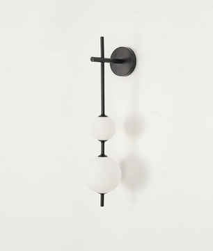 Vertical Globe Wall Lamp