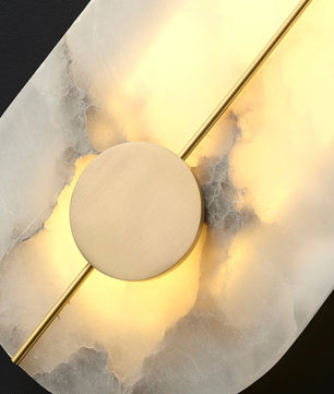 Artistic Alabaster Wall Lamp