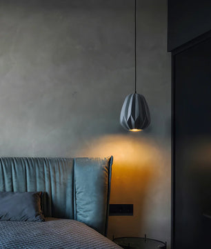 Papaya Resin Pendant Lamp