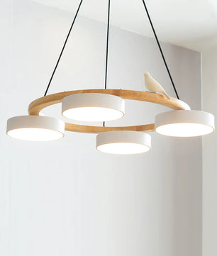 Sienna Bird Round Chandelier
