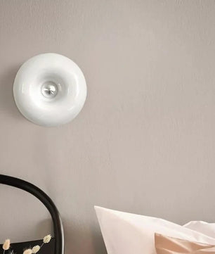 Bauhaus Glass Donut Table / Wall Lamp S77