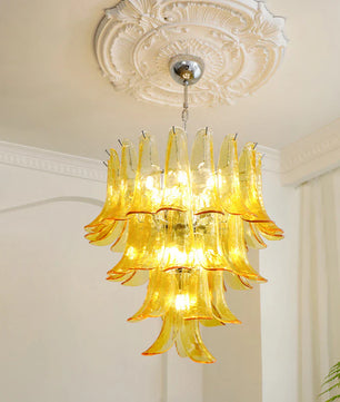 Murano Petal Chandelier