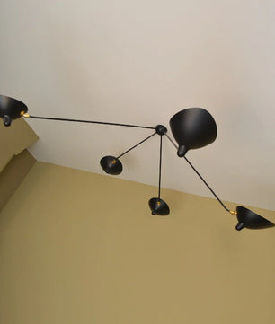 Serge Mouille Ceiling Lamp B