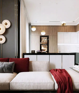 Round Alabaster Wall Lamp