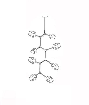 Bifurcation Bubble Chandeliers