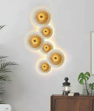 Lotus Leaves Wall Lamp