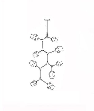 Bifurcation Bubble Chandeliers