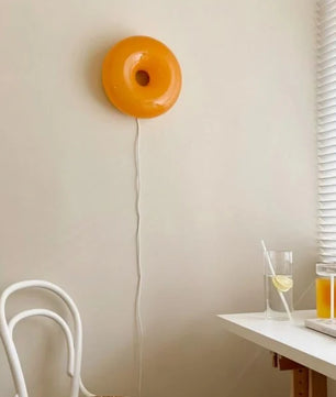 Bauhaus Glass Donut Table / Wall Lamp S77