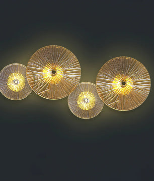 Lotus Leaves Wall Lamp