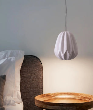 Papaya Resin Pendant Lamp