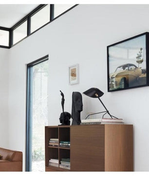 Serge Mouille Black Tripod Desk Lamp