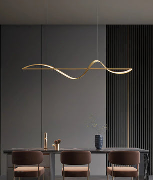 Whisper Linear Island Chandelier