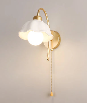 Flower Ceramic Wall Lamp