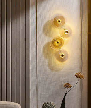 Lotus Leaves Wall Lamp