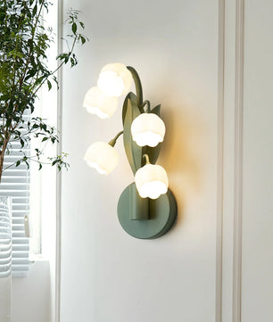 Bell Orchid Wall Lamp