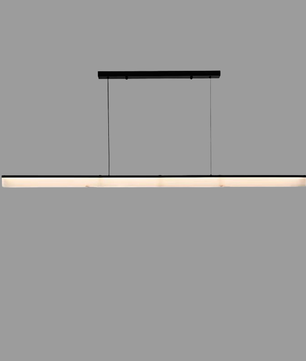 Plana Faux Alabaster Linear Pendant
