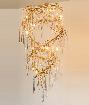 Spiral Branches Chandelier