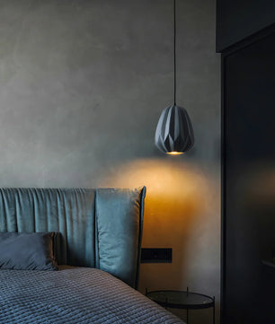 Papaya Resin Pendant Lamp