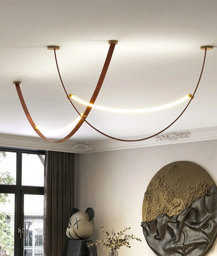 Leather Pendant Light