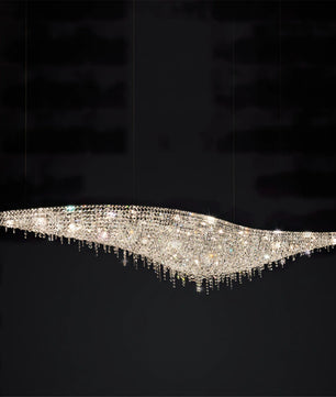 Leaves Crystal Chandelier